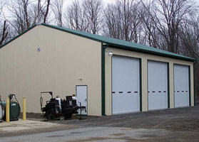 post-frame commercial buildings